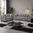 Velours gris