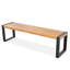 Ensemble de salle à manger d'extérieur 3 pièces avec 2 bancs et ensemble de salle à manger de patio-301523474