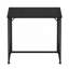 Bureau pliable de 31,5 po de large Techni Mobile pour petits espaces, aucun assemblage requis, noir