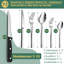 Brayden Studio Cariann 72 Piece Stainless Steel Cutlery Set , Service for 12