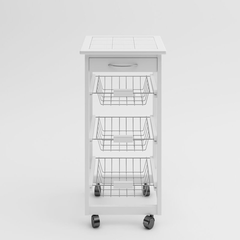 Ryatt Wood Bar Cart