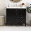 Meuble-lavabo sur pied 36 po avec lavabo en résine-1101965820-1101965819