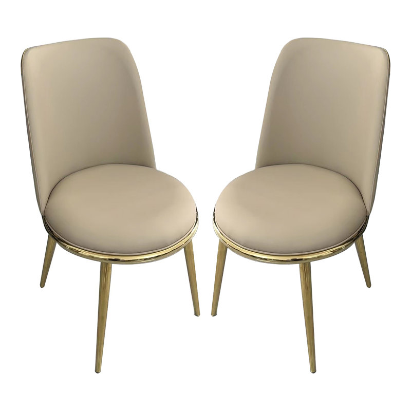 Chaises d'appoint Coleraine, Or