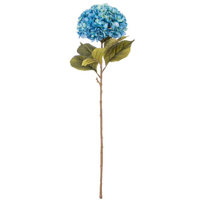 Tige d'hortensia de 42 po, H 42 po x l 9,5 po x P 15,5 po, Bleu