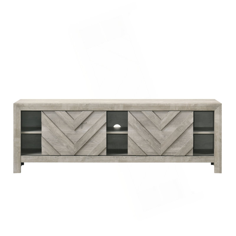 Meuble télé 1pc, Gris clair