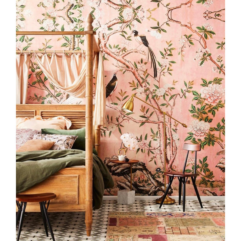 Floral Wallpaper, Pre-Pasted