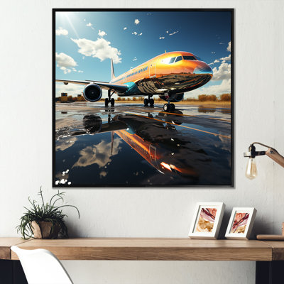 Reproduction sur toile, "Avions, derniers contrôles"