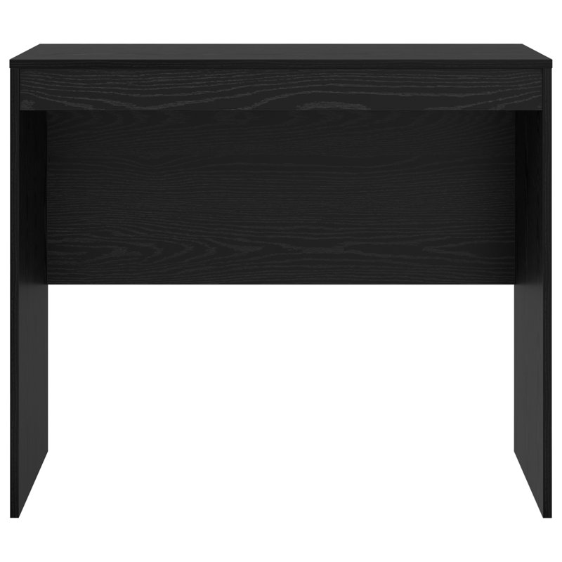 Writing Desk Particle Board, 76cm H x 90cm W x 50cm D, Black Oak