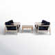 Amina 5 Piece Acacia Outdoor Seating Set 