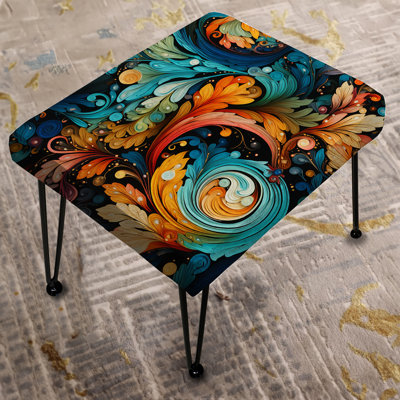 Artistic Expression Paisley Pattern - Paisley Rectangle Ottoman