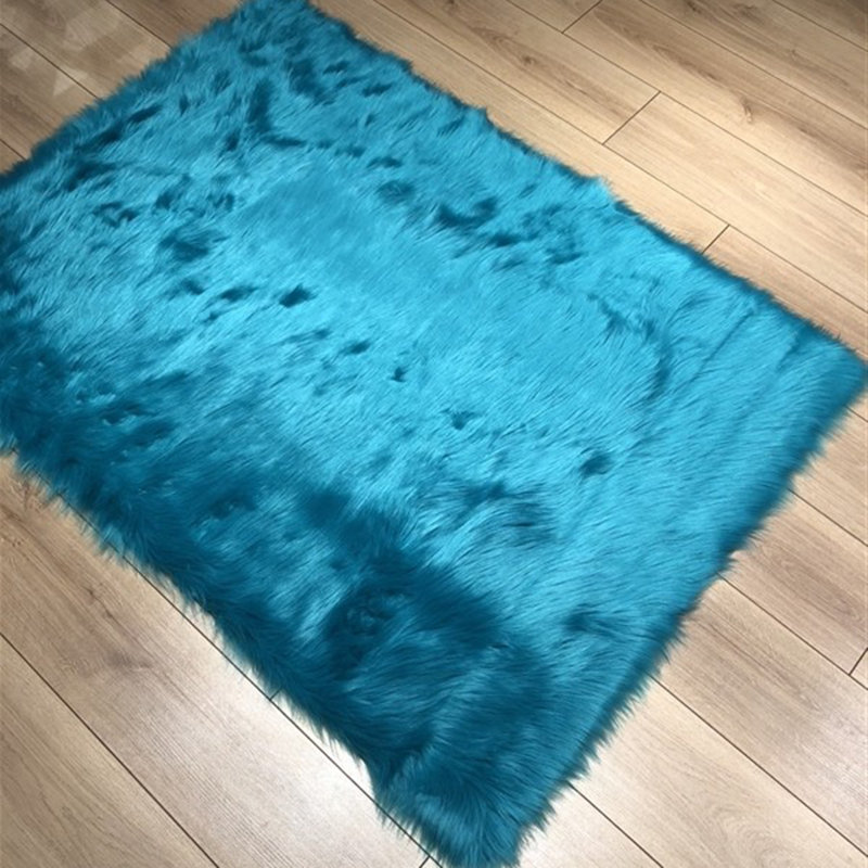 Tapis en polyester touffeté à la machine Natale, Rectangle 2 pi 6 po x 4 pi 11 po