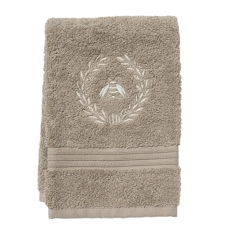 Fingertip Towel, Taupe/ Beige