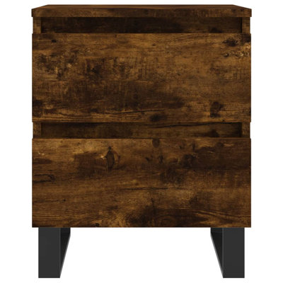 Makram 40cm W Iron Bedside Table