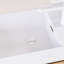 Meuble-lavabo simple 24 po avec plateau intégré en résine blanche 24 po-2064373449-2064373447