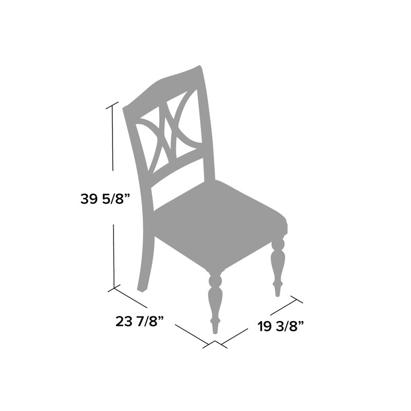 Chaise d'appoint Alvy, Blanc