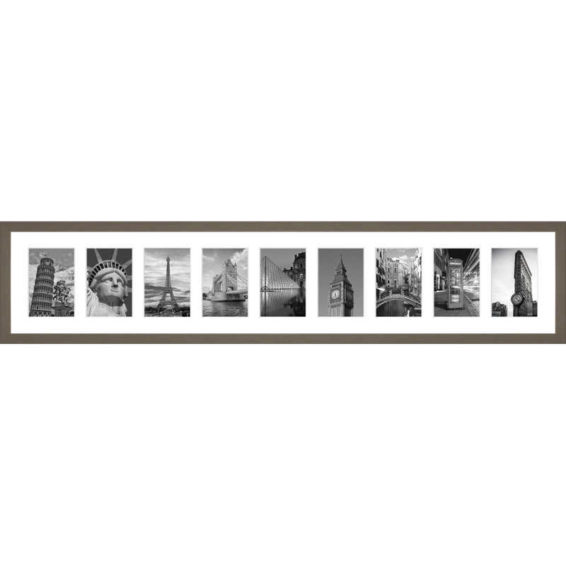 Khemisset Collage Picture Frame, Titanium