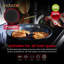Tower SmartStart Ultra Forged Aluminium Frying Pan with Easy Clean Aeroglide Non-Stick, 15x Stronger, Induction Compatible, Oven Safe up to 220°, Long Lasting, PFOA Free-92300922