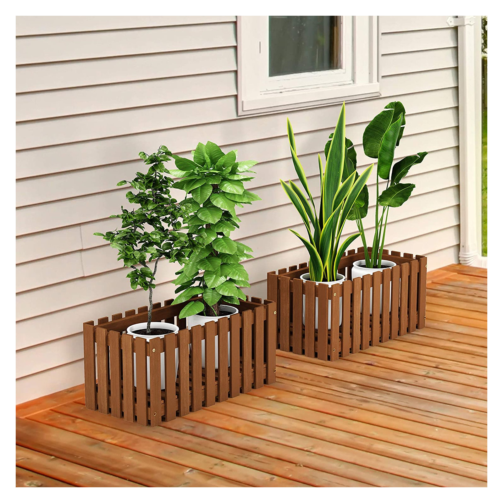 Arlen Wood Planter Box