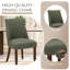 Parsons Upholstered Dining Chair Solid Wood Side Chair - Comfort & Style for Modern Homes-1743351648
