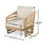 Fauteuils club avec coussins Ermadean