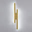 Modern Gold 40cm LED Linear Wall Light