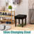 Elissha Solid Wood Accent Stool