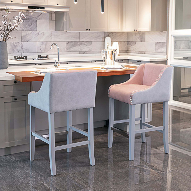 Tabouret Feige, Rose
