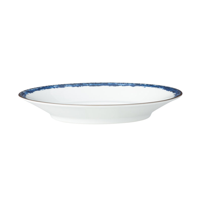 Noritake Rill Saucers, 6", Blue