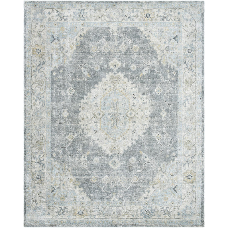 Tapis d'intérieur tissé à la machine Hengrove, Rectangle 7 pi 10 po x 10 pi