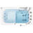 Ella Capri 30" x 52" Acrylic Hydro Massage w/ Independent Foot Massage and Heated Seat Walk-In Bathtub-23575114