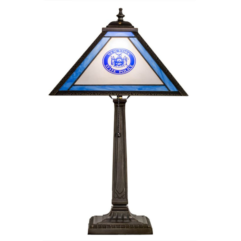 22"H Personalized State Trooper Table Lamp