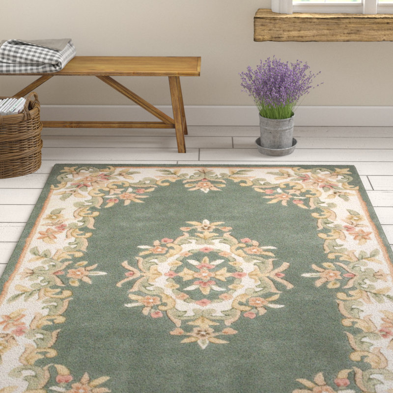 Hounslow Oriental Wool Hand Tufted Area Rug, Rectangle 160 x 235cm