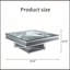 Table basse Modern Glam