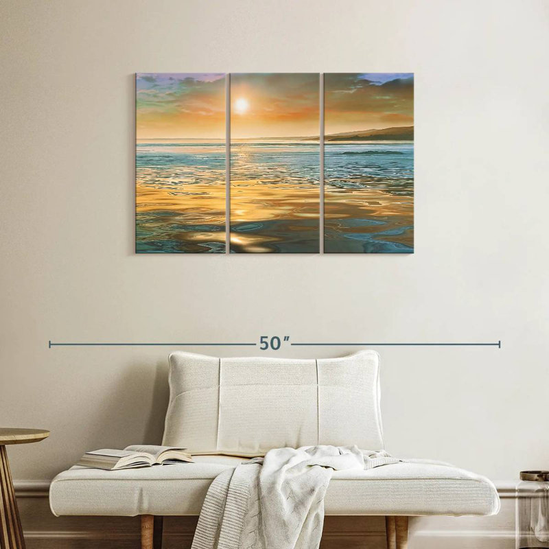 Gillard Ocean Evening Calm, 24" H x 38" W