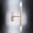 Mildrid Steel Candle Wall Light