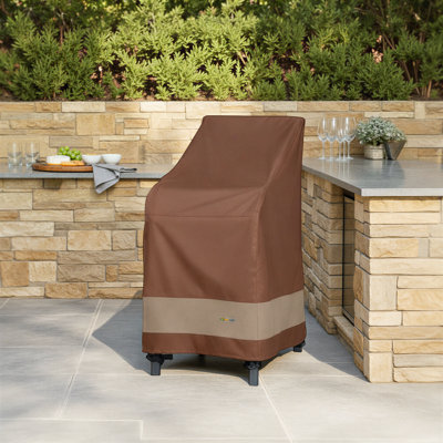 Housse pour chaise de patio résistant à l’eau avec garantie de 2 ans Steve