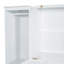 Lit escamotable simple avec tablettes de chevet et garde-robe