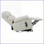 Fauteuil inclinable électrique surdimensionné inclinable, inclinable électrique en tissu avec télécommande Poche latérale | Gris clair