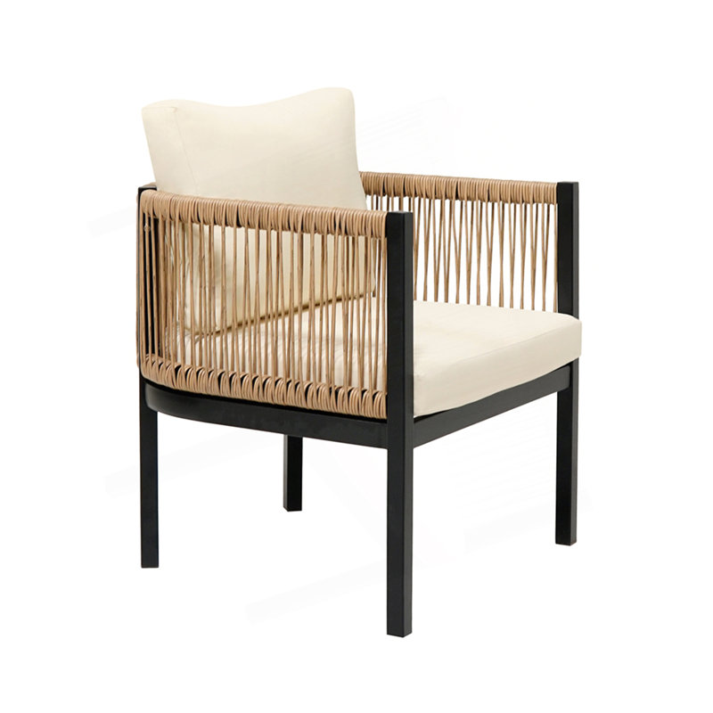 Multi-Person Outdoor Sofa Combination With A Table, Suitable For Garden, Backyard And Balconies, Beige