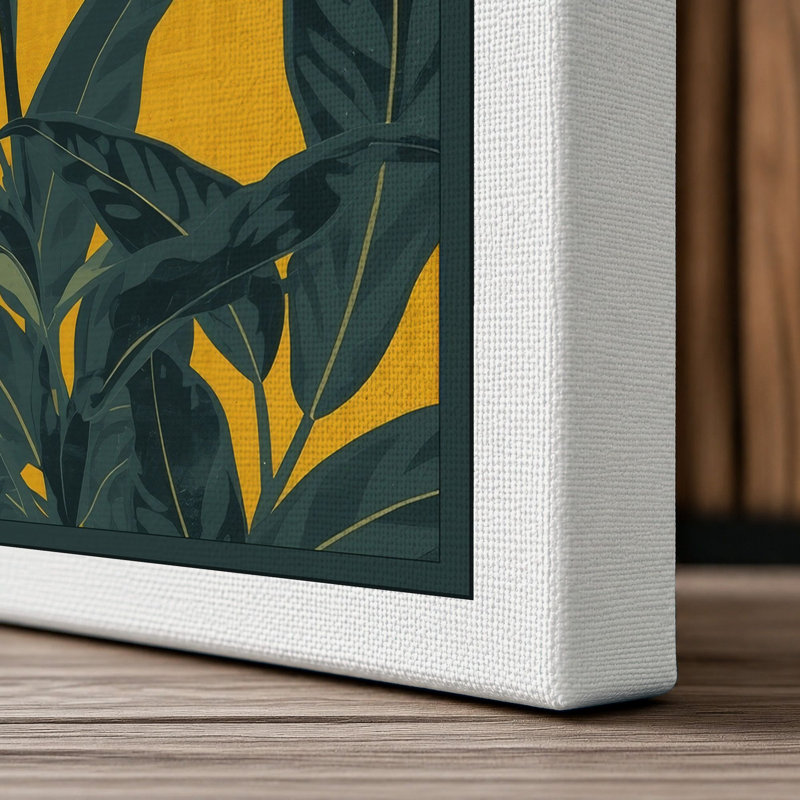 Carnation Study Botanical - Wrapped Canvas, 36x24 - 91.4 x 61.0 cm, White Border