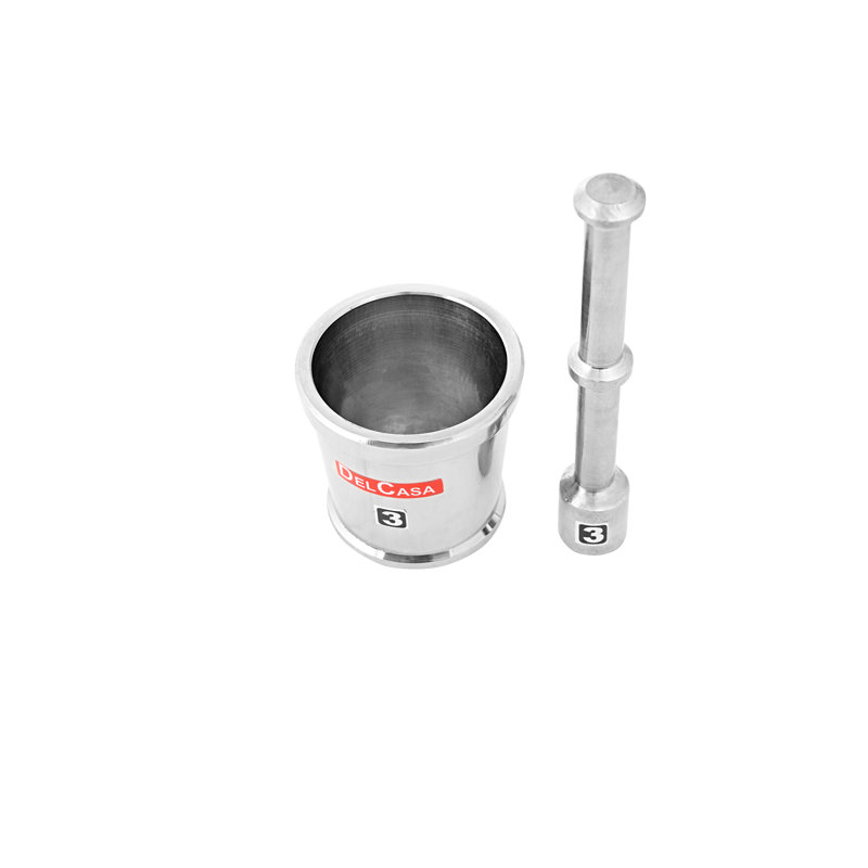 Stainless Steel Mortar And Pestle Set