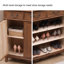 Banc de rangement pour chaussures Coffee-46306240