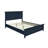 Montreuil King Solid Wood Bed Navy-1944092854-1944092849