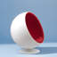 Kamyla Upholstered Ball Lounge Chair-54744608