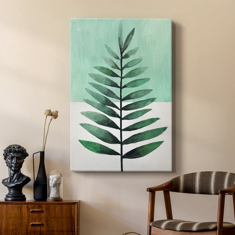 Verging Palm II - galerie sur mesure, H 36 po x l 24 po