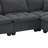 Luxurious Suede Fabric, Sectional Sofa (Sectional)-83288618