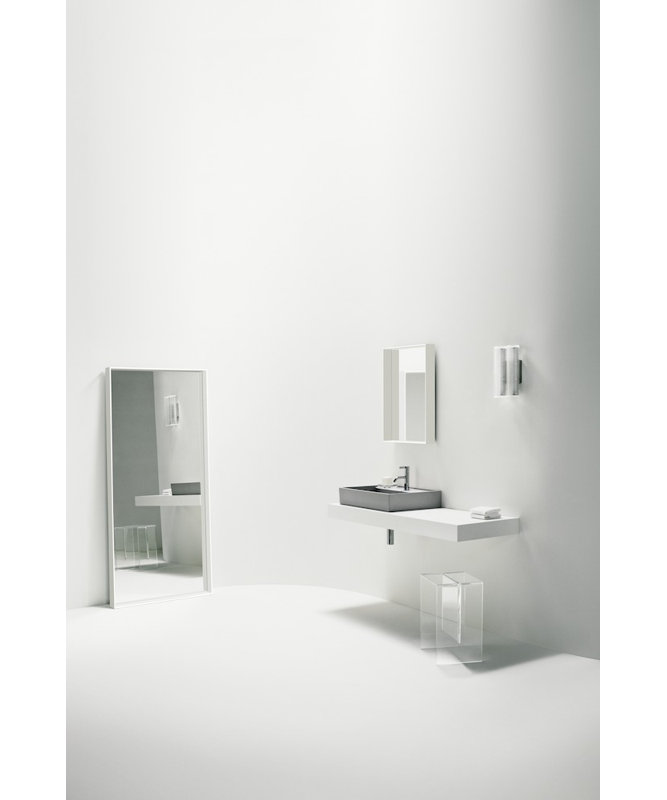 Kartell Glass End Table, Transparent Crystal