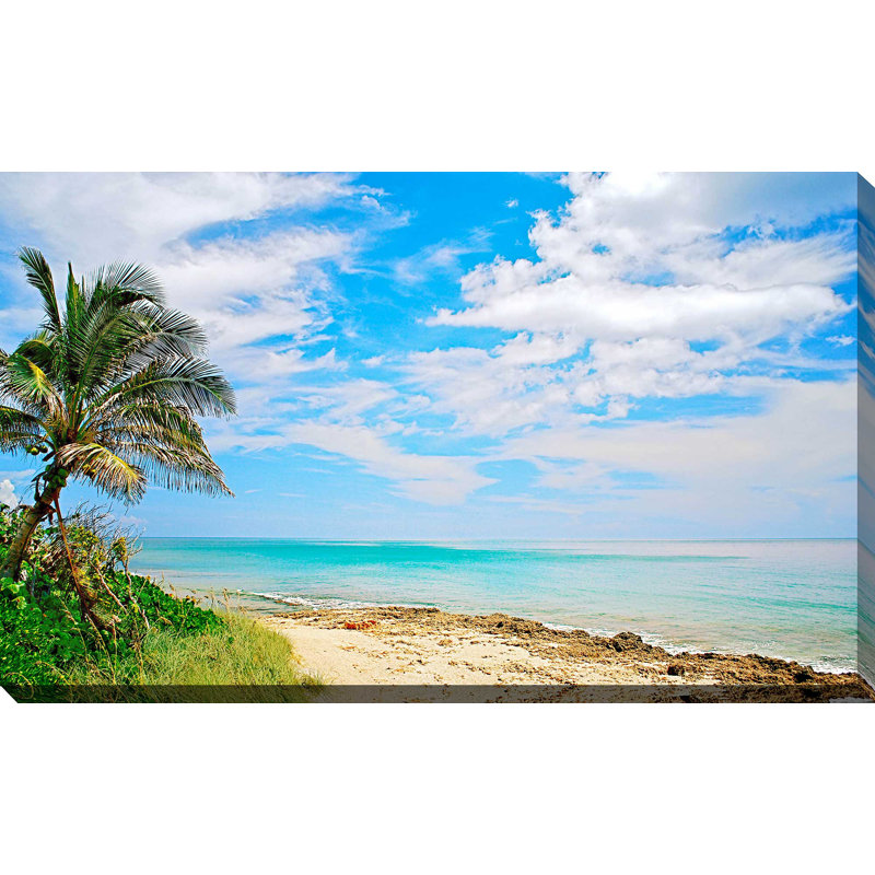«Paradise», reproduction de photo, H 18 po x l 30 po x P 1 po, Toile tendue