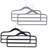 Glendale Heights Velvet Non-Slip Multi-Layer Hanger for Skirt/Pants