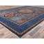 Tapis oriental en laine noué à la main 9 pi 10 po x 13 pi 8 po Lichen
